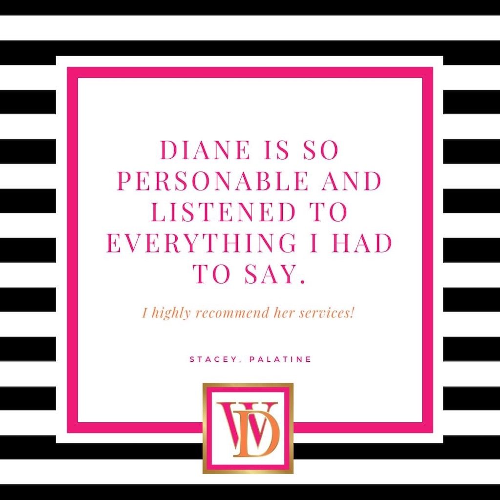 Stacey of Palatine - Testimonial for Window Designs by Diane Near Lake Zurich, Illinois (IL)